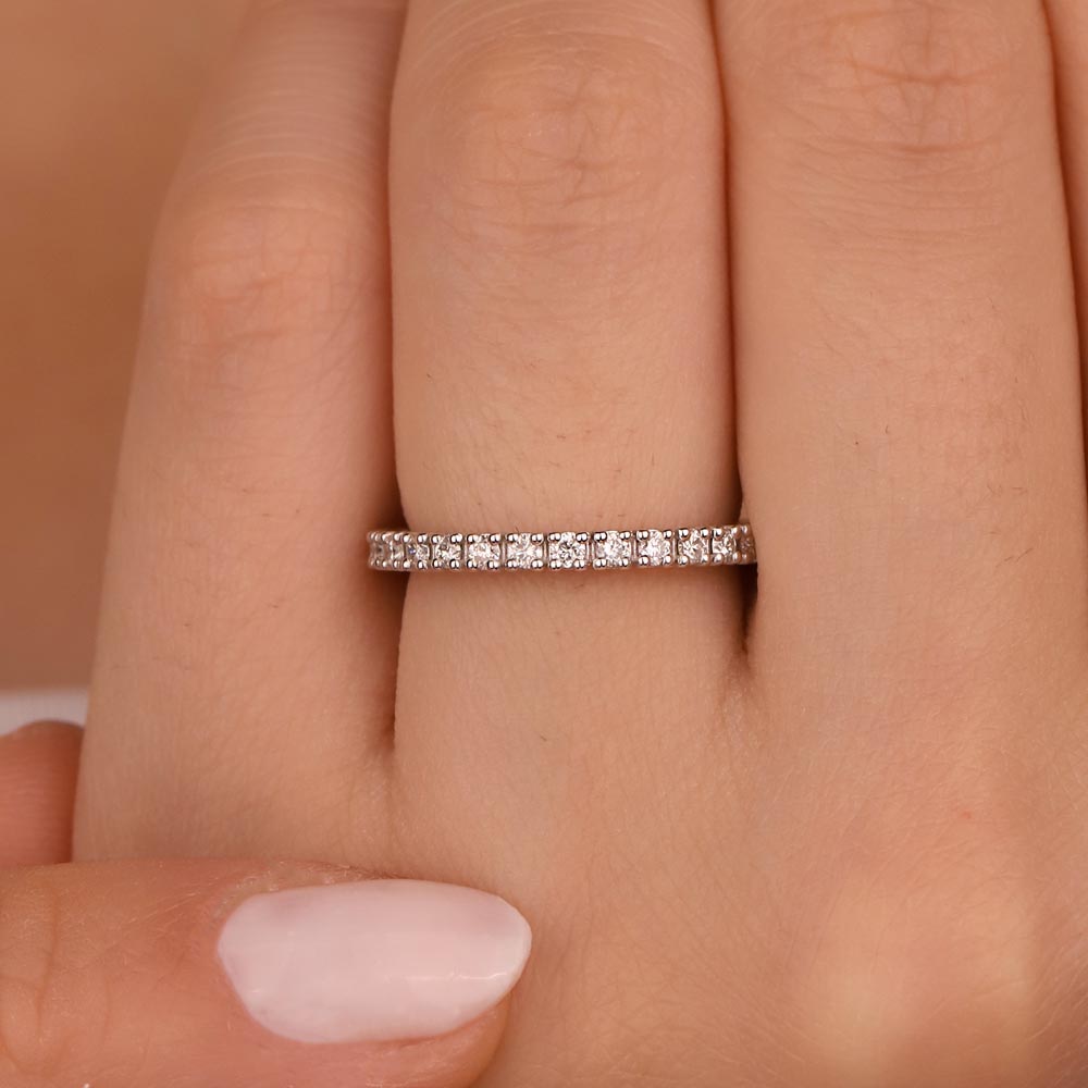 0.60 Karat Lab Pırlanta Tamtur Yüzük - FP03417