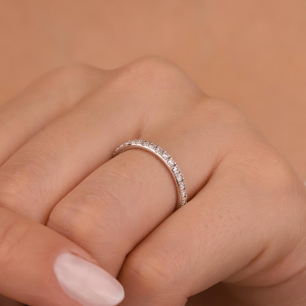 0.85 Karat Lab Pırlanta Luxe Tamtur Yüzük - FP11456