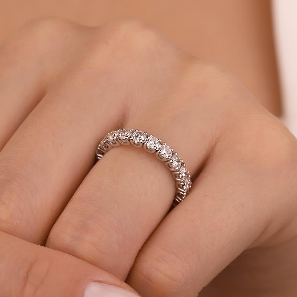 2,15 Karat Lab Pırlanta Taşlı Tamtur Yüzük - FP03647