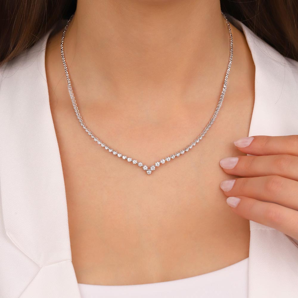 2,35 Karat Lab Pırlanta Taşlı Gerdanlık - FP03388